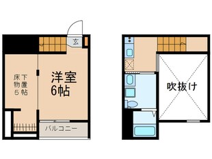 Ｂｌｏｓｓｏｍ　Ｍｅｉｊｉの物件間取画像